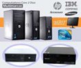4 COMPUTADORES CORE2DUO CON DIADEMA Y WEB CAM DR2 2 G RAM 80 DD 6 MESES DE GARANTIA MONITOR 17 PULG WHATSAPP 